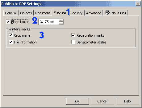 поліграфічні параметри для pdf - Corel Draw