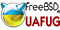 Друга редакція логотипу групи UAFUG 60x30